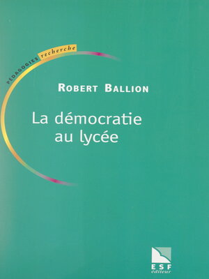 cover image of La démocratie au lycée